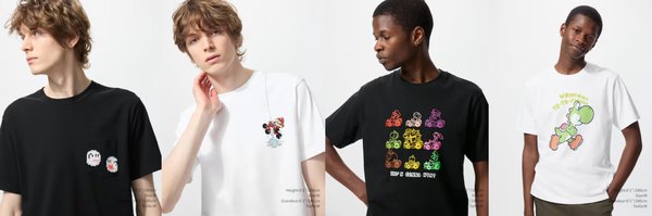 UNIQLO Canada Relaunches Beloved Super Mario UT Archive Collection